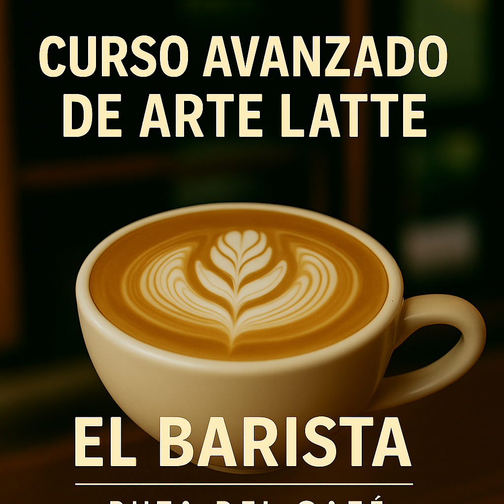 Curso Avanzado de Arte Latte - Domina el arte líquido en cada taza